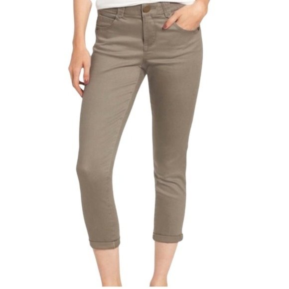 WIT & WISDOM Ab-Solution Twill Skinny Pants - Size 0 - NWT - Picture 1 of 4